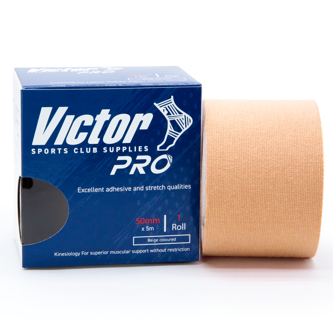 VICTOR 50mm x 5m Advance Kinesiology Tape - Tan