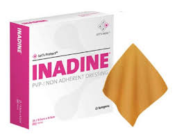 Inadine PVP-I Non-Adherent Dressing 9.5x9.5cm - Box 25