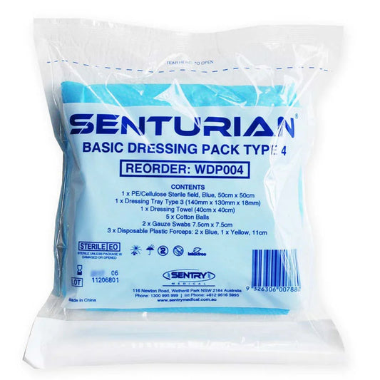 Senturian® Basic Dressing Pack Sterile No. #4 - Pack 20