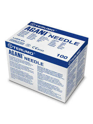 Terumo Agani Needle 23Gx25mm Blue - Box 100